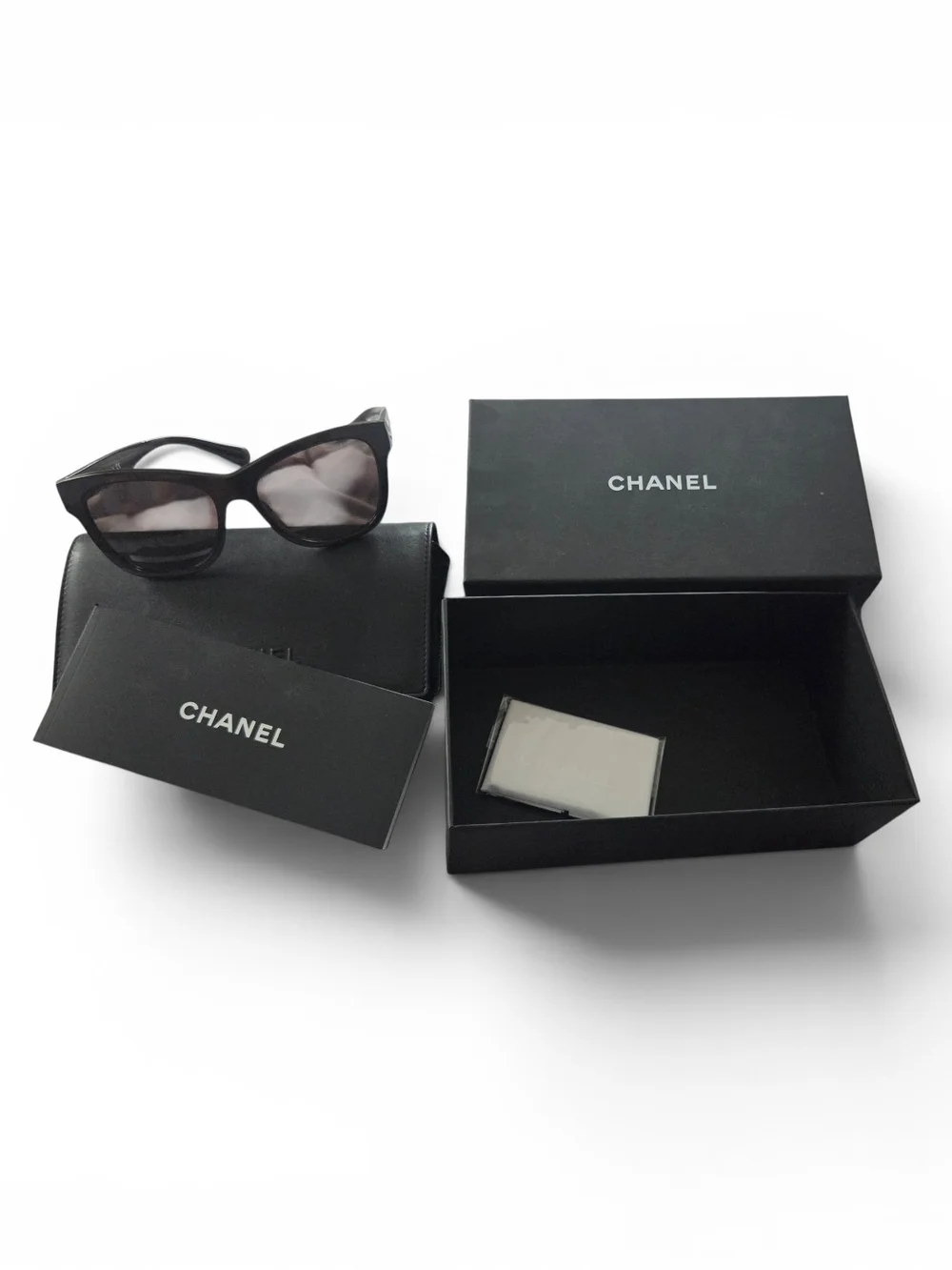 Chanel Black Polarized Sunglasses - Classic Women's Shades